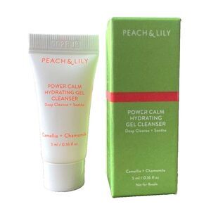 Peach & Lily Power Calm Hydrating Gel Cleanser 0.16oz/5mL Travel Size